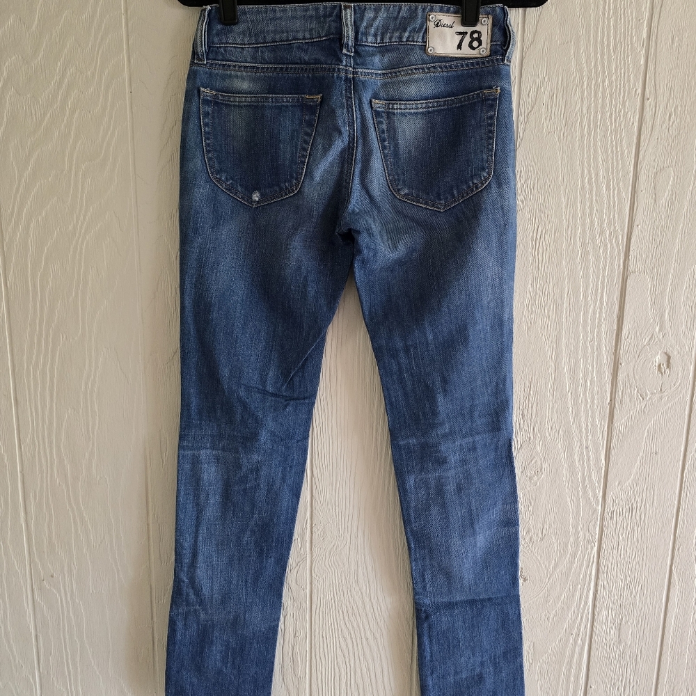 Diesel Blue Slim Straight Jeans